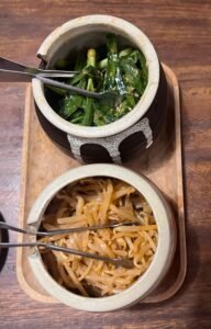 Complimentary Ramen Condiments at Ramen Ajisai